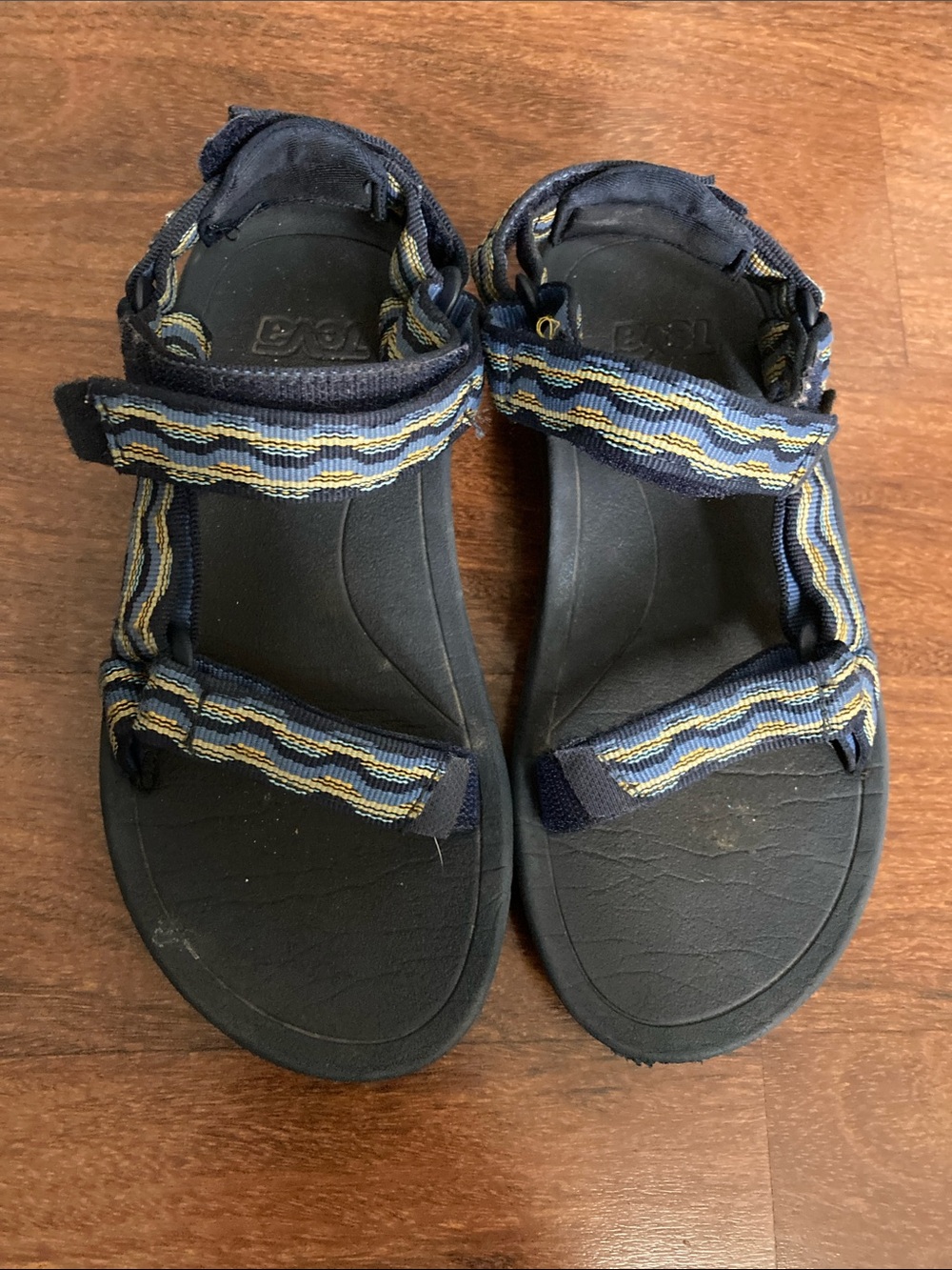 Teva Striped Sandals Sz 2